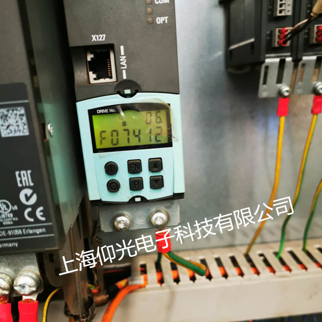 西門子S120變頻器維修6SL3040-1MA00-0AA0報(bào)警F07412故障修理