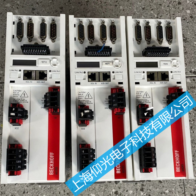 倍福AX5000系列伺服驅(qū)動(dòng)器開機(jī)報(bào)警F85/FA49維修方法