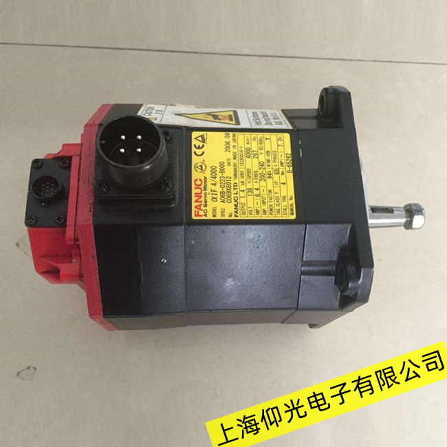 中山FANUC發(fā)那科超高速伺服電機溫度過高故障維修